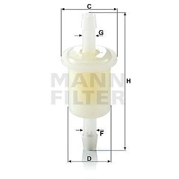 FILTRO COMBUSTIBLE MANN WK 21