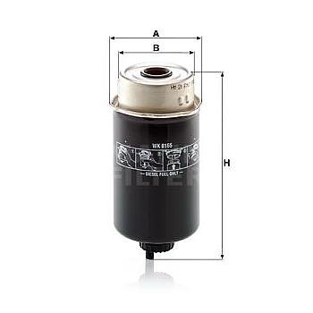 FILTRO COMBUSTIBLE MANN WK 8165