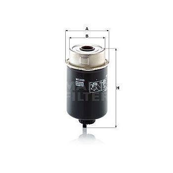 FILTRO COMBUSTIBLE MANN WK 8166
