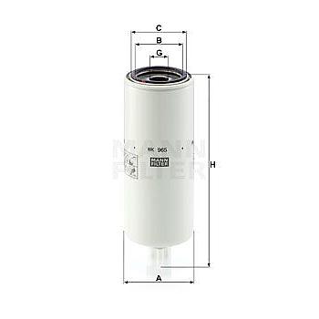 FILTRO COMBUSTIBLE MANN WK 965 X