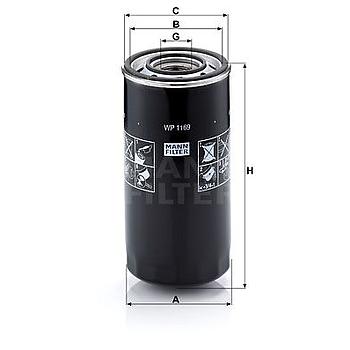 FILTRO ACEITE MANN WP 1169