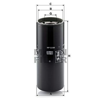 FILTRO ACEITE MANN WP 12 300