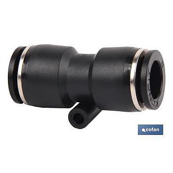 EMPALME AIRE RAPIDO RECTO PLASTICO T-6