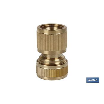 CONECTOR MANGUERA LATÓN 1/2"- 5/8"