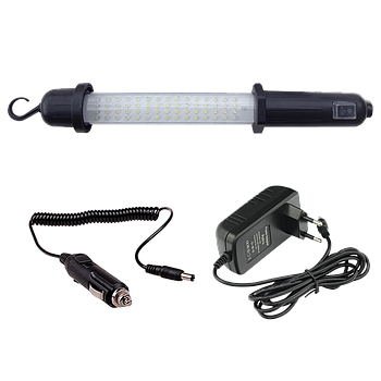 LAMPARA TALLER 60 LED RECARGABLE