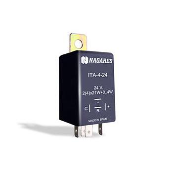 RELE INTERMITENCIA ELECTRONICA 24 V. CON SOPORTE MAHLE MFL7