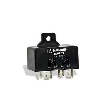 RELE POLIVALENTE. DOBLE 2 x 22 A. 24 V. MAHLE MR42