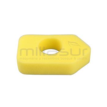 FILTRO AIRE ESPUMA ADAPTABLE A BRIGGS & STRATTON 4 - 4.5 H.P. (130x73x30)