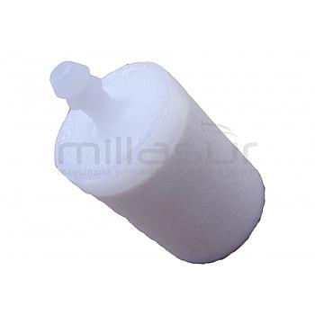 FILTRO GASOLINA MOTOSIERRA TILLOTSON 4mm POREX