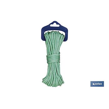Cordón Trenzado Polipropileno en Blíster 5mm 15M