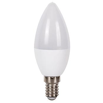 BOMBILLA VELA LEDS 5W E14 LUZ FRIA 6500K