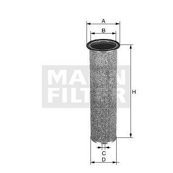 FILTRO DE AIRE COMPLEMENTARIO MANN CF 924