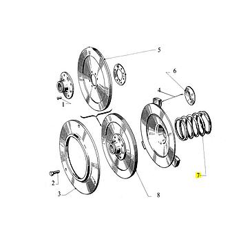 MUELLE EMBRAGUE BCS 58002306
