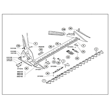 CUERPO DEDOS 19 SECCIONES 21195 (REF. ORIGINAL 59021195)