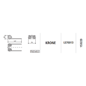MUELLE AUTOCARGADOR KRONE LS70013