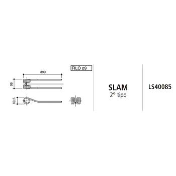 MUELLE RASTRILLO SLAM 2º TIPO LS40085