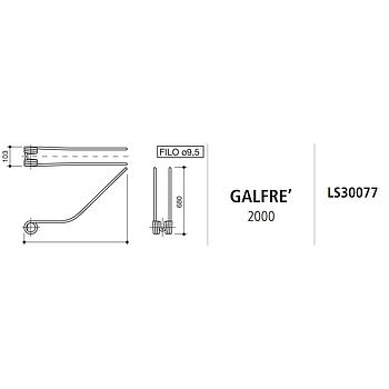 MUELLE RASTRILLO GALFRE 2000 LS30077