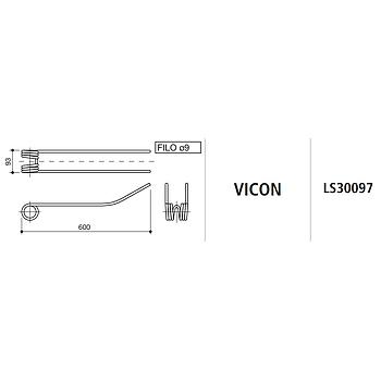 MUELLE RASTRILLO VICON LS30097