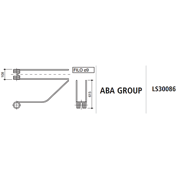 MUELLE RASTRILLO ABA GROUP LS30086