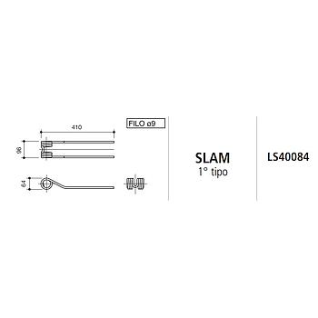 MUELLE RASTRILLO SLAM 1º TIPO LS40084