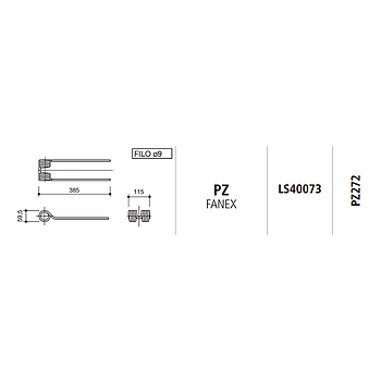 MUELLE RASTRILLO PZ FANEX LS40073