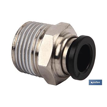RACOR ROSCADO RECTO T-10, R-3/8