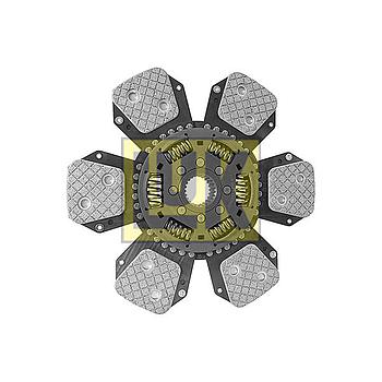 DISCO EMBRAGUE ADAPTABLE A SAME / LAMBORGHINI LUK 333011610