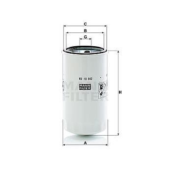 FILTRO DE ACEITE HIDRAULICO WD 10 002