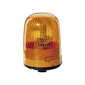 ROTATIVO HELLA KL JUNIOR 12V AMBAR BASE FLEXIBLE PARA TUBO (2RL 007 553-001)