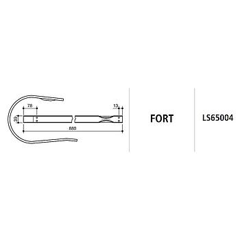 COSTILLA ROTOEMPACADORA FORT LS65004
