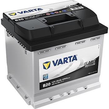 BATERÍA VARTA BLACK DYNAMIC 45Ah 400EN 207x175x190 (POSITIVO IZQUIERDA)