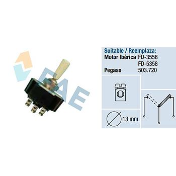 Interruptor conmutador universal FAE 65200