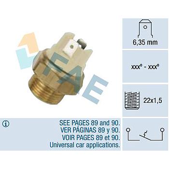 Termocontacto ventilador FAE 37010 Universal