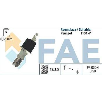 Sensor presión aceite FAE 12150