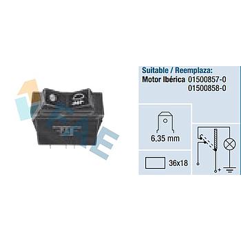 Interruptor antiniebla posterior FAE 62630 Ebro - Motor Ibérica