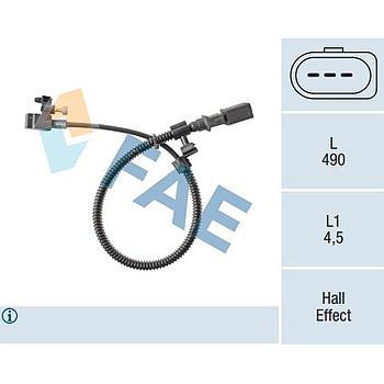 Sensor de cigüeñal FAE 79384