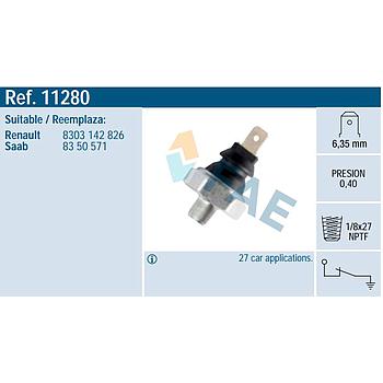 Sensor presión aceite FAE 11280