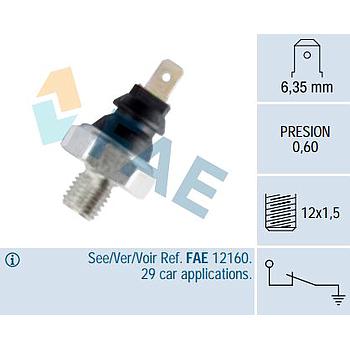 Sensor presión aceite FAE 11650