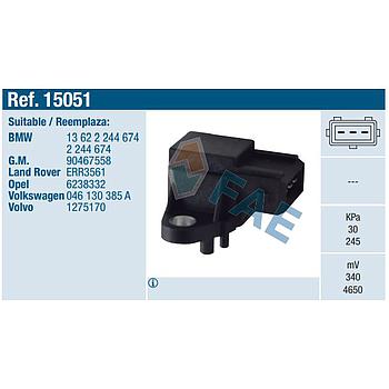 Sensor de presión absoluta FAE 15051