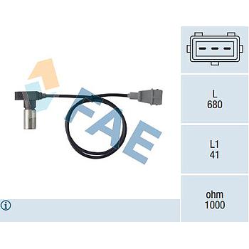 Sensor de cigüeñal FAE 79098