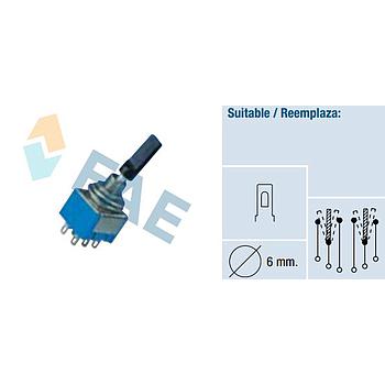 Interruptor conmutador universal ON-OFF-ON FAE 65860