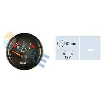 Reloj voltímetro 12V FAE 99500