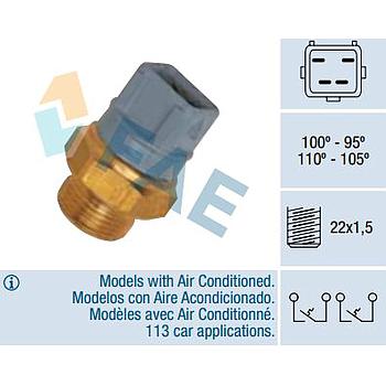 Termocontacto doble ventilador o 2 velocidades FAE 37970