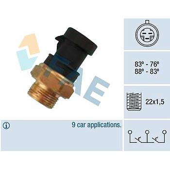 Termocontacto doble ventilador o 2 velocidades FAE 38200