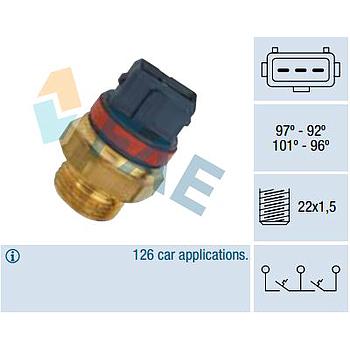 Termocontacto doble ventilador o 2 velocidades FAE 37930