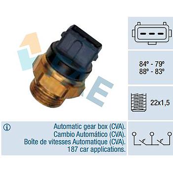 Termocontacto doble ventilador o 2 velocidades FAE 37940