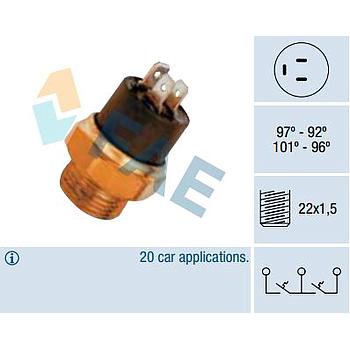 Termocontacto doble ventilador o 2 velocidades FAE 37860