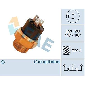 Termocontacto doble ventilador o 2 velocidades FAE 37880