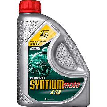 ACEITE PETRONAS SYNTIUM MOTO 4 SX 15W50 1L