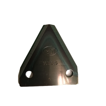 CUCHILLA CARRO MEZCLADOR LISA agujero 9/ Espesor 3mm